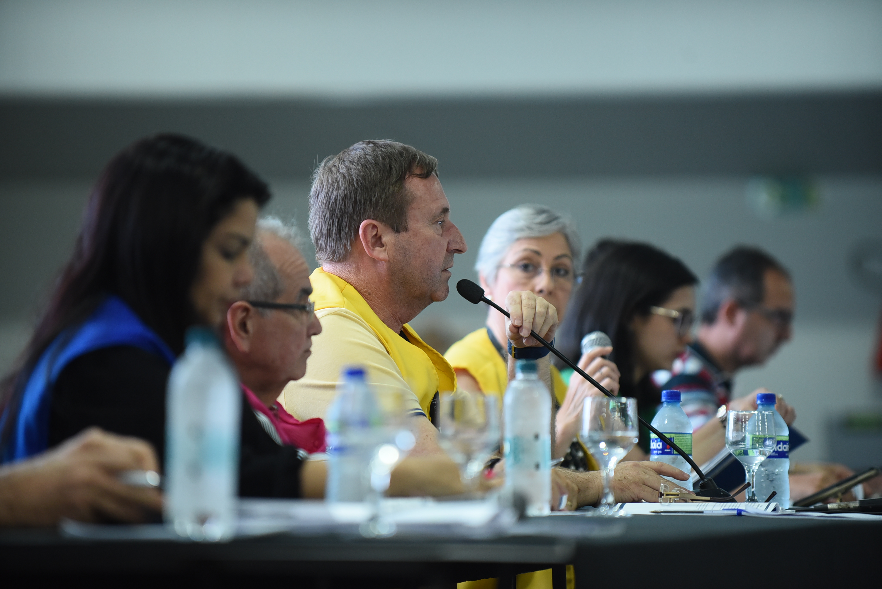 Presidente Joel Krüger: ponderações e elogio à participação dos profissionais