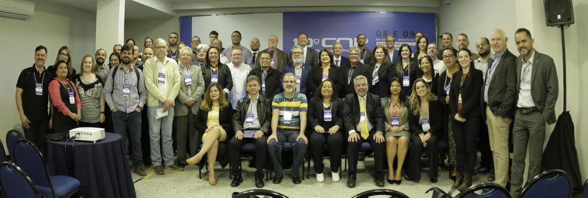 Participantes da etapa de sistematização de propostas para o 10º CNP