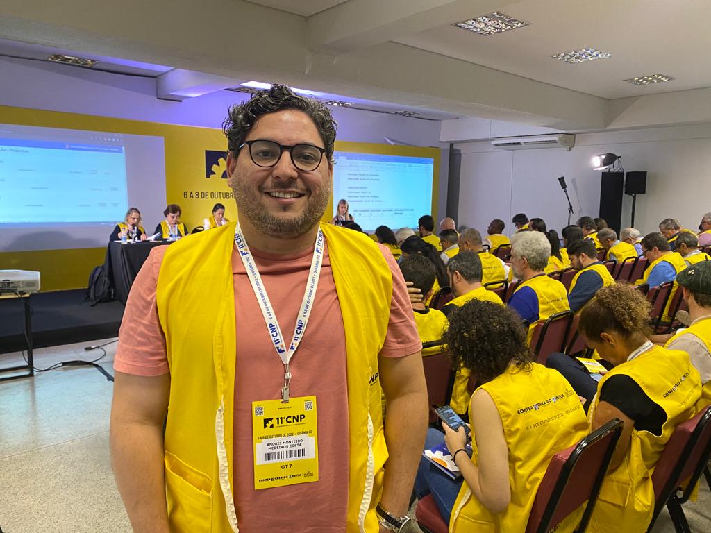 Coordenador do CEP-PI, eng. seg. trab. e eng. prod. Andrei Costa