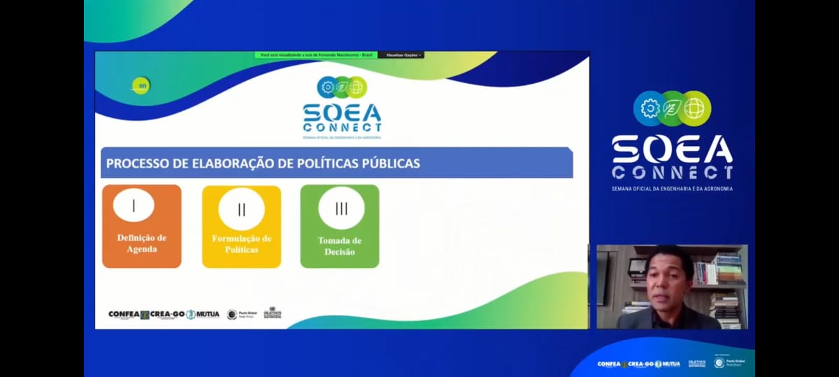 Advogado da Procuradoria Jurídica do Confea, Fernando Nascimento descreveu a importância das discussões do CNP para a construção de políticas públicas para o país