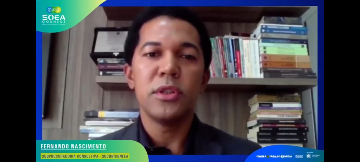 Fernando Nascimento já desempenhou várias funções em nível de gerenciamento no Confea