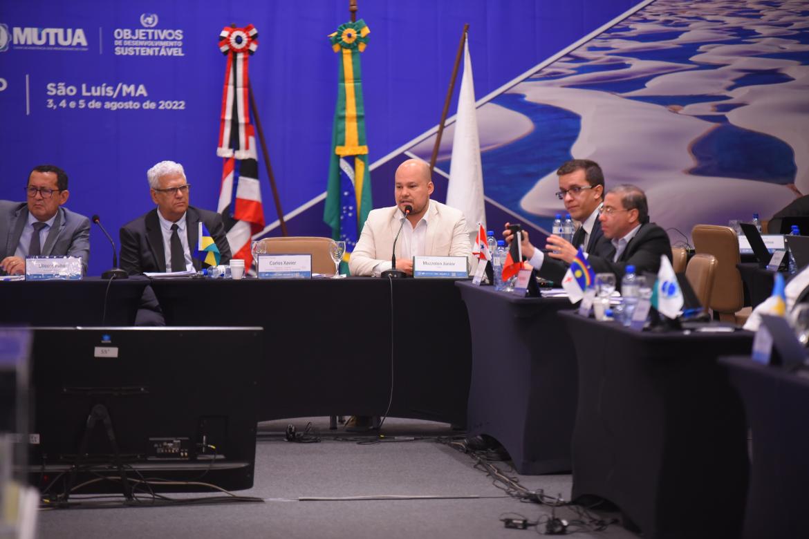 Gerente de Relacionamentos Institucionais do Confea, eng. amb. Renato Muzzolon Júnior, apresentou a proposta de renovação de convênio com a ABNT