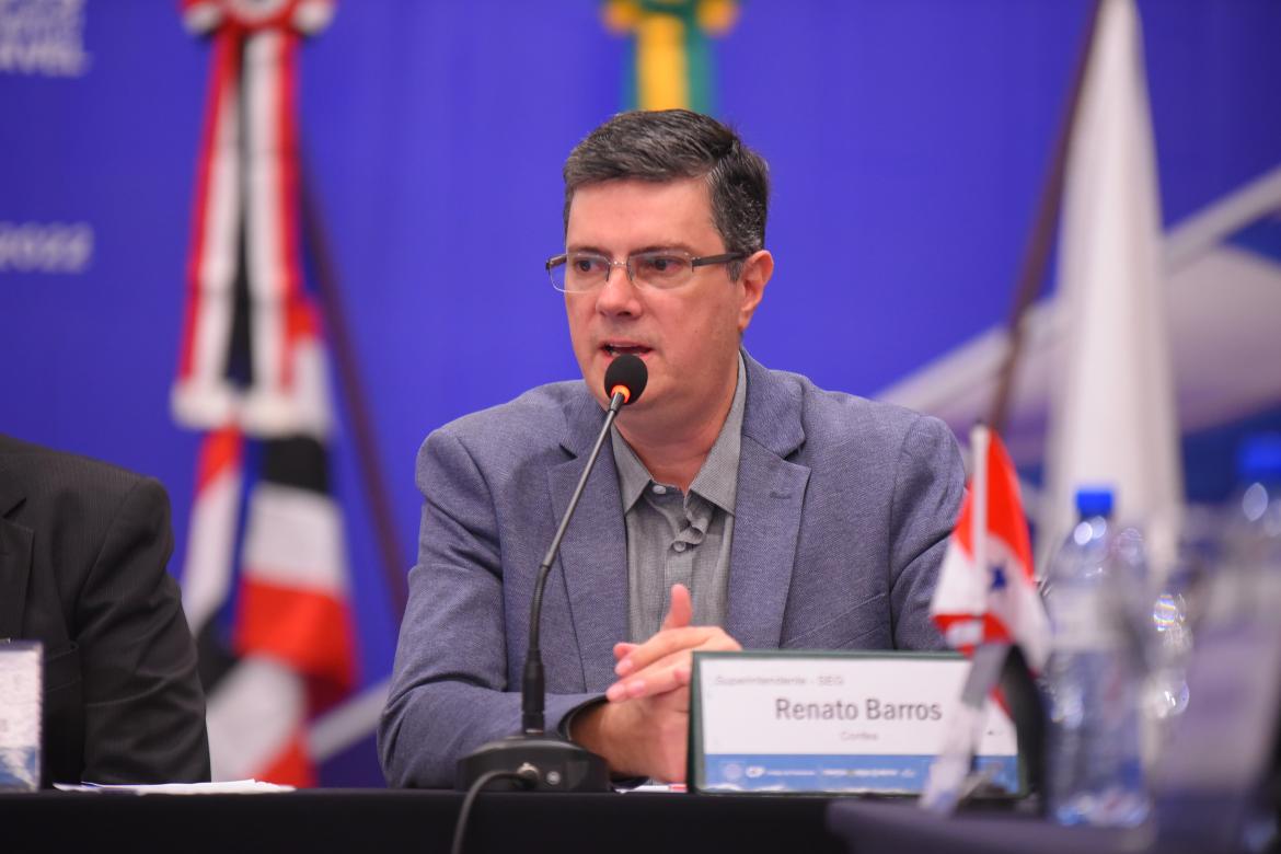 Superintendente de Estratégia e Gestão do Confea, Renato Barros reforçou a importância da aplicação das Tabelas Auxiliares pelos regionais