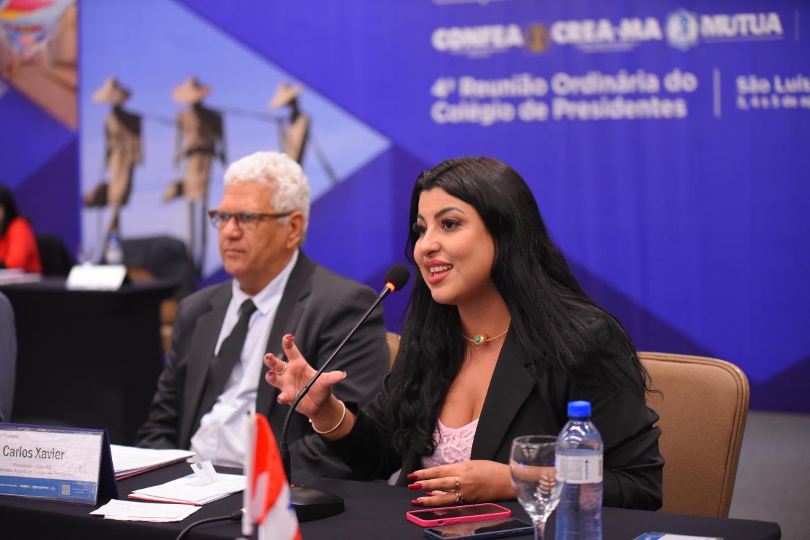 Assessora parlamentar Denise Castro ressaltou o acompanhamento das pautas parlamentares relacionadas à Engenharia, Agronomia e Geociências