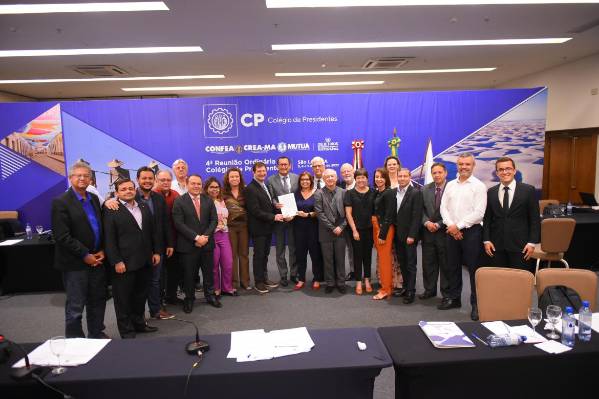 Carta da Engenharia: documento elaborado pelo Colégio de Presidentes em reunião em São Luís será levado ao plenário para ser apresentado aos candidatos à presidência
